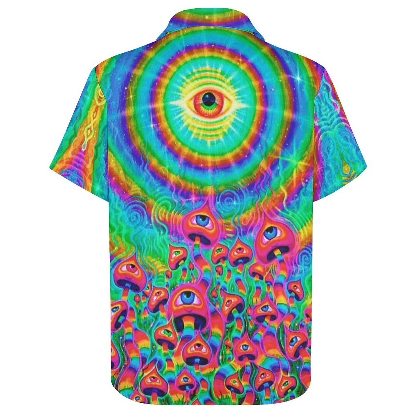 Men's Fashion Casual Printed Short Sleeve Shirts 2306104436