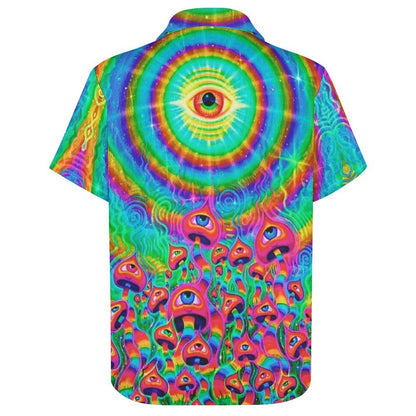 Men's Fashion Casual Printed Short Sleeve Shirts 2306104436