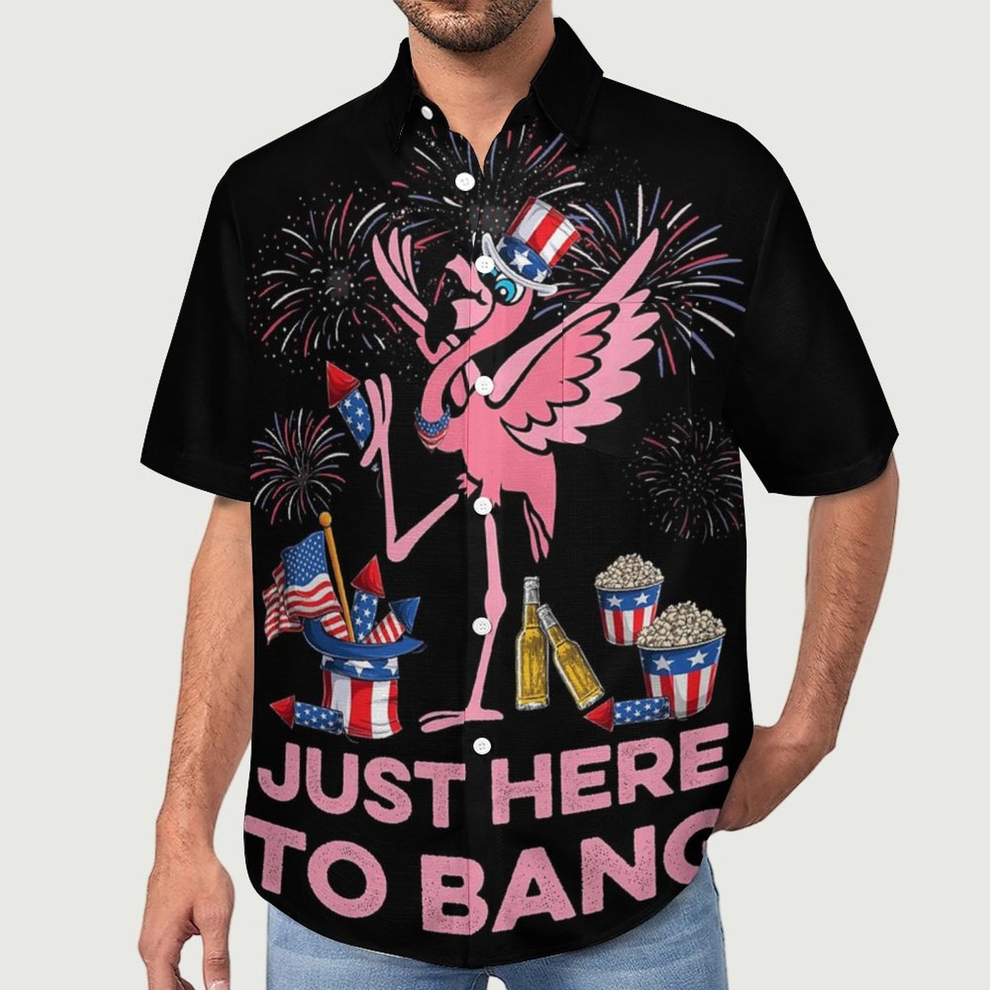 Men's Vacation Hawaiian Shirt 2305107004