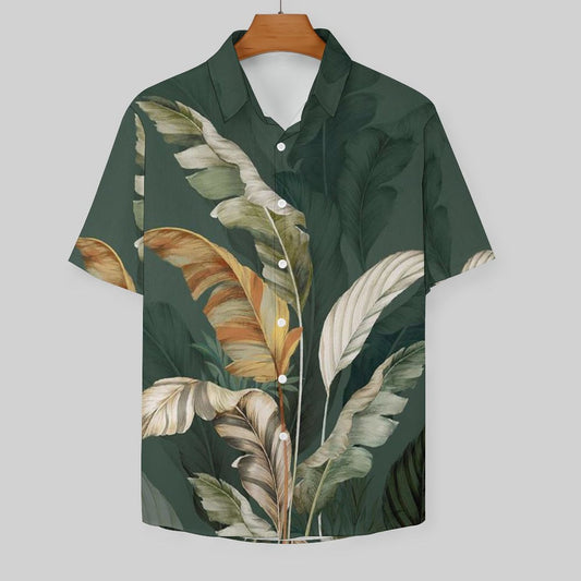 Men's Hawaiian Print Resort Shirt 2305101470