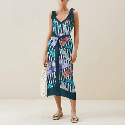 Casual Printed One Piece Swimsuit And Cover Up 2305104948