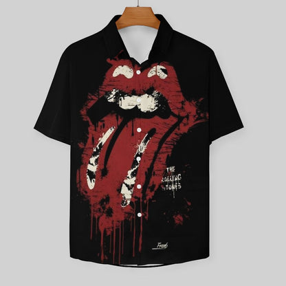 Men's Fashion Casual Printed Short Sleeve Shirts 2306101498