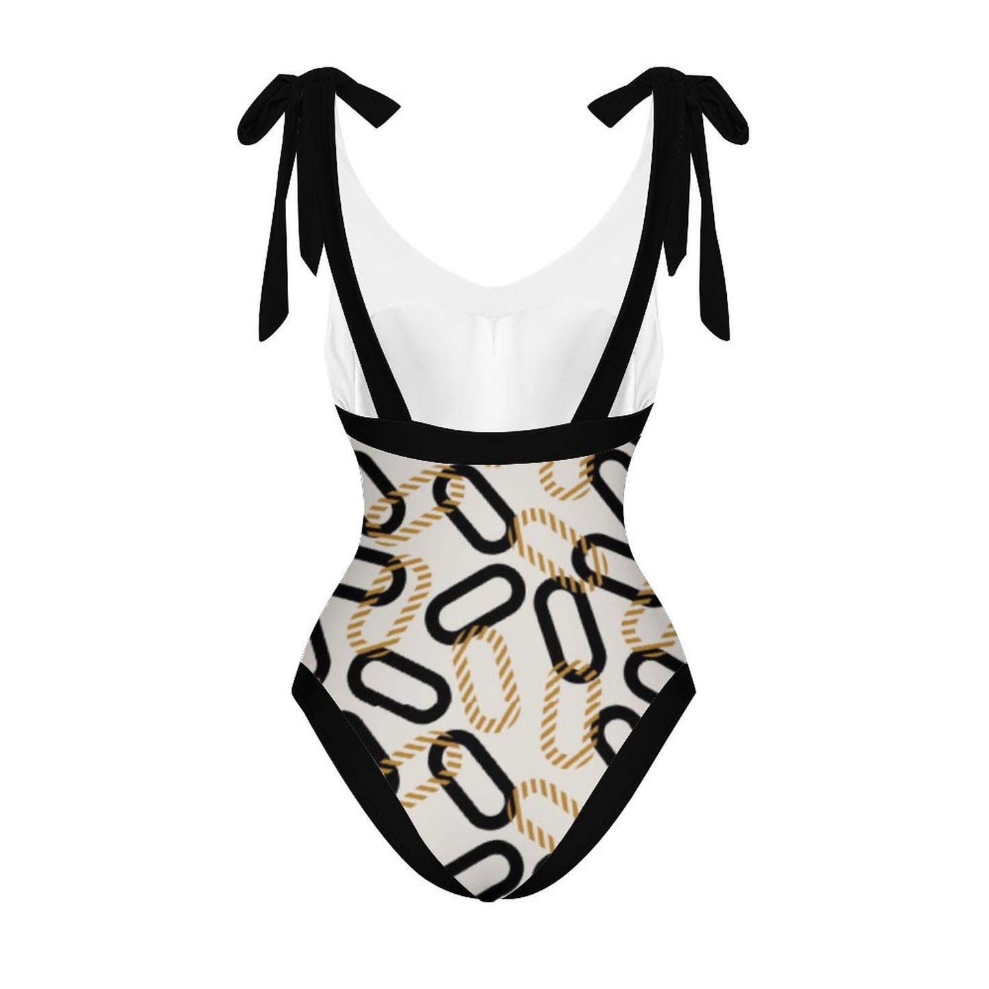 Casual Printed One-Piece Swimsuit And Cover Up 2305102681