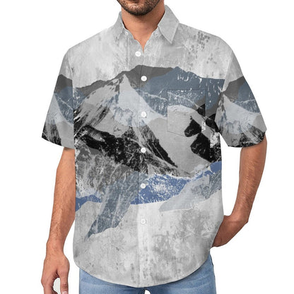 Men's Mountain Vacation Hawaiian Shirt 2306104933