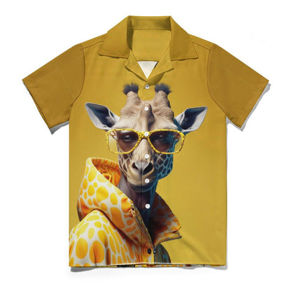 Men Hawaiian Casual Short Sleeve Shirt 2306101611