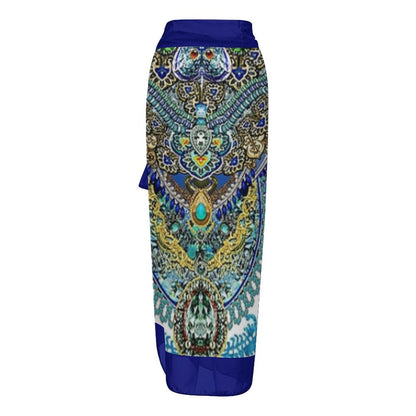 Casual Printed One Piece Swimsuit And Cover Up 2305104915