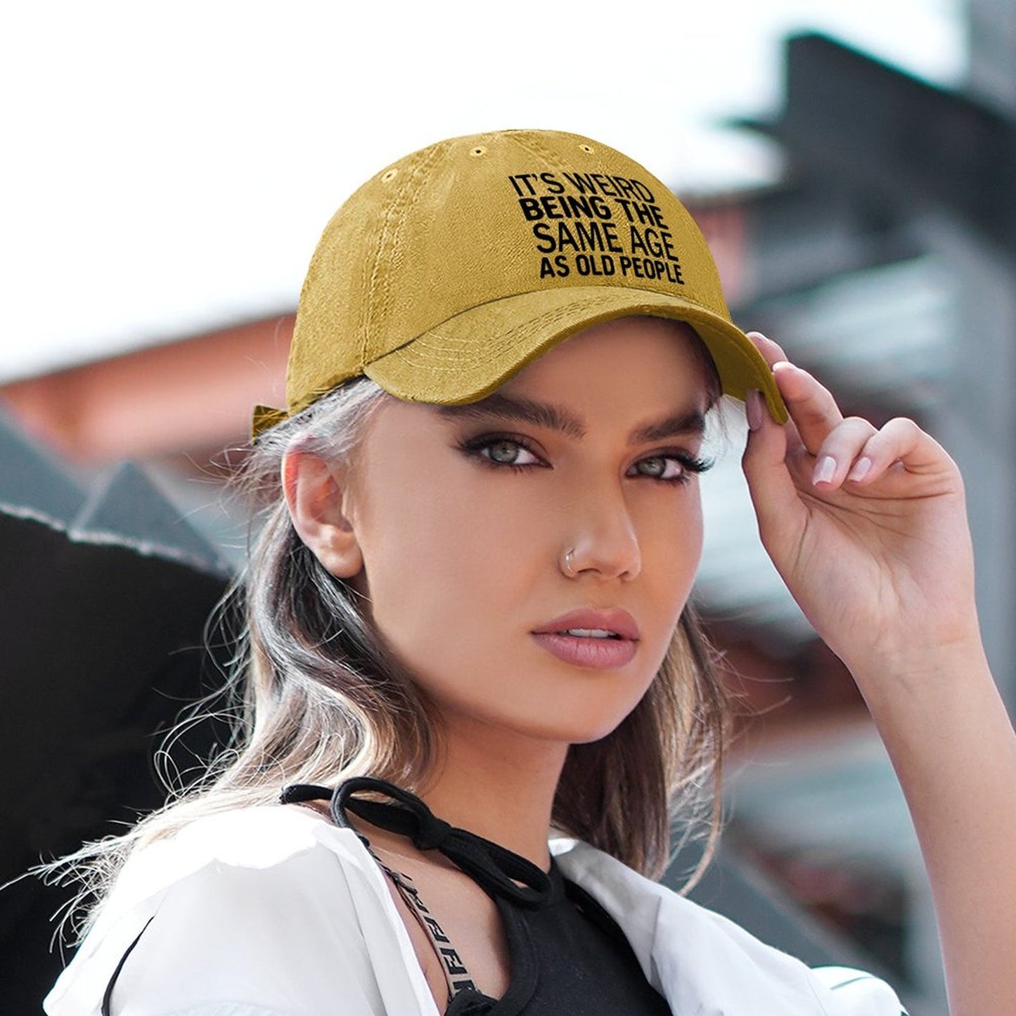 JOC Washed Denim Baseball Cap 2305101888