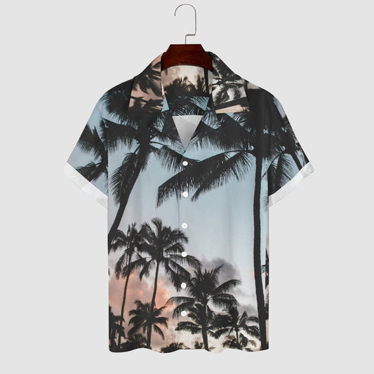 Men's Hawaiian Print Casual Shirt 2304107431