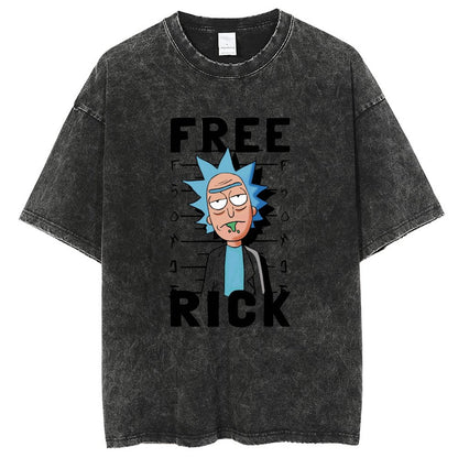 Unisex Vintage Solid Wash T-Shirts 2305103524