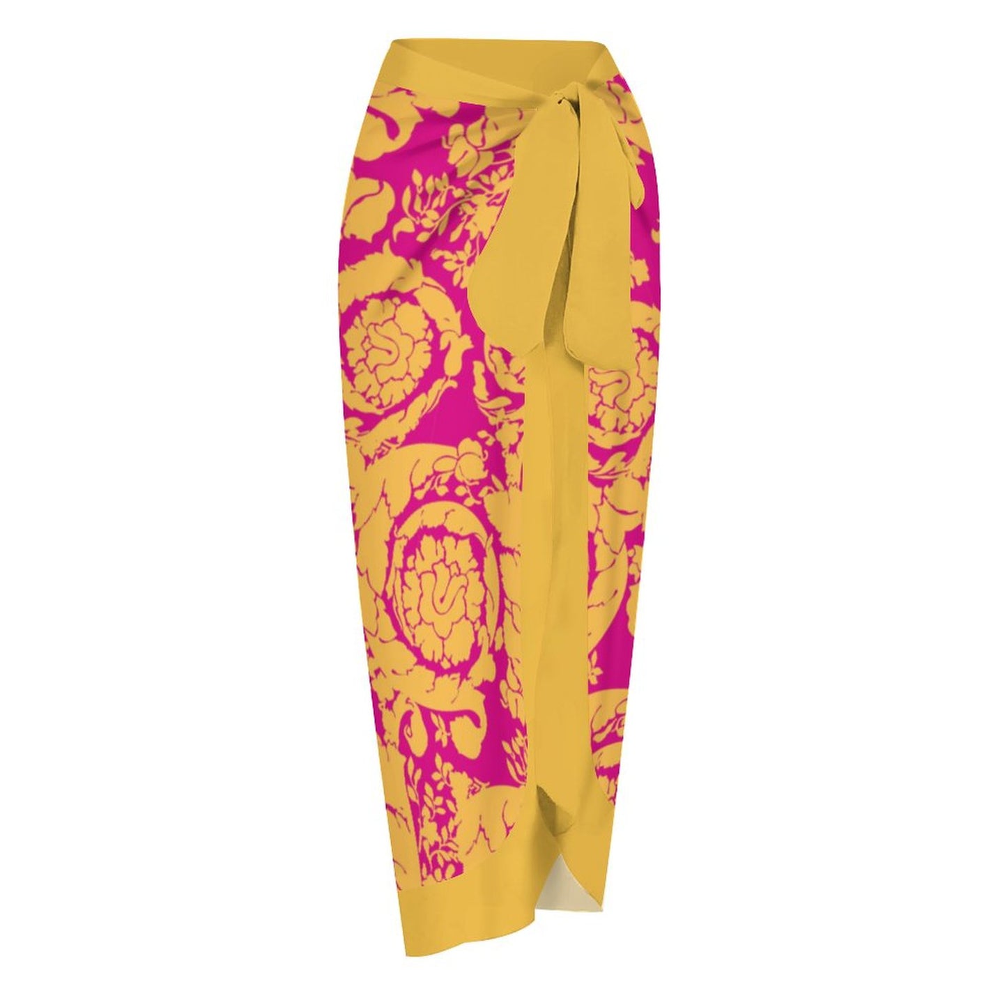 Fashion Printed One Piece Swimsuit And Cover Up 2306100607