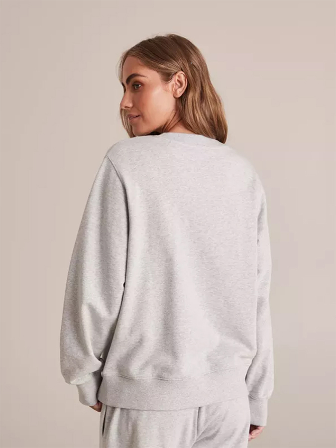 Unisex Round Neck Casual Printed Long Sleeve Sweatshirt