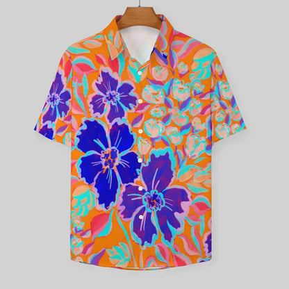 Men's Fashion Casual Printed Short Sleeve Shirts 2306101737