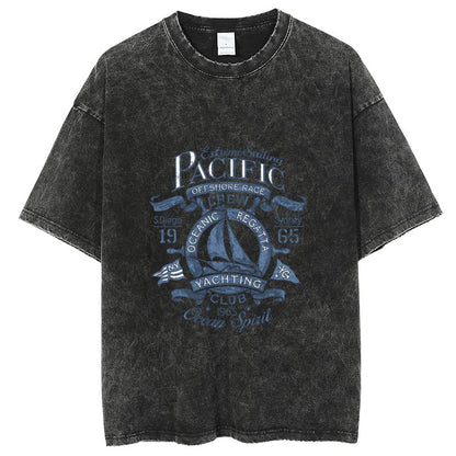 Unisex Vintage Solid Wash T-Shirts 2305101921
