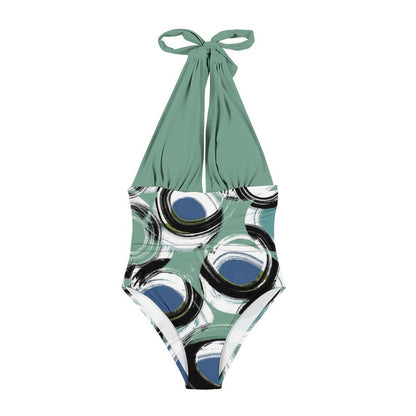 Casual Printed One Piece Swimsuit And Cover Up 2306101950