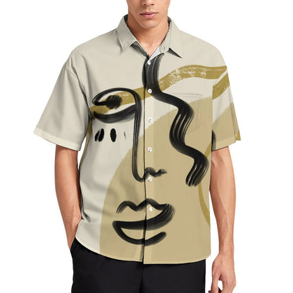 Men's Hawaiian Casual Short Sleeve Shirt 2306105296