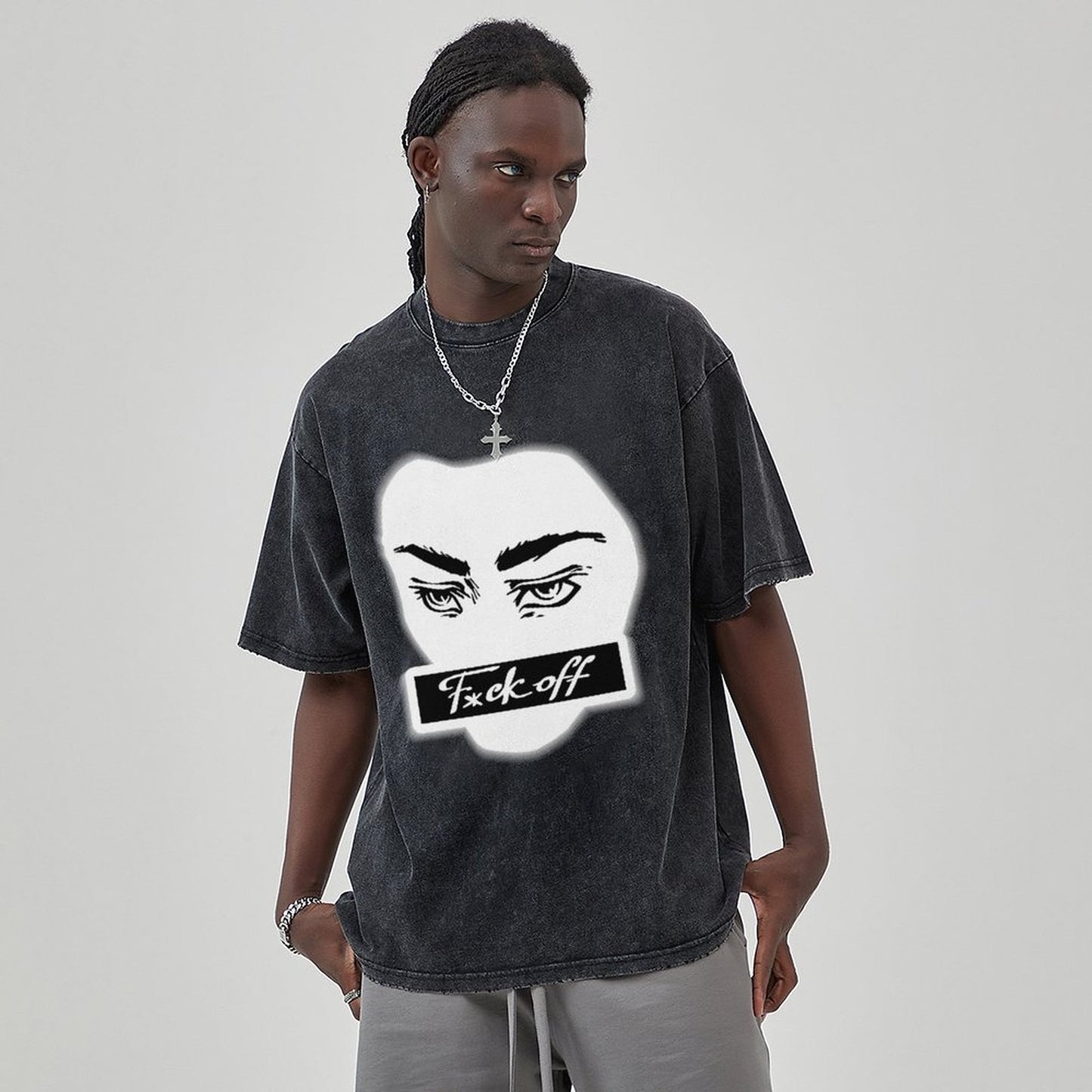 Unisex Vintage Solid Wash T-Shirts 2305102847