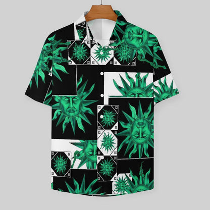 Men's Fashion Casual Printed Short Sleeve Shirts 2306100031