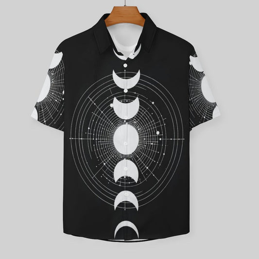 Men's Fashion Casual Printed Short Sleeve Shirts 2306101049