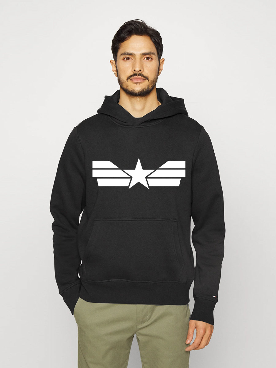 Unisex Fashion Casual Marvel Super Hero Printed Hoodie