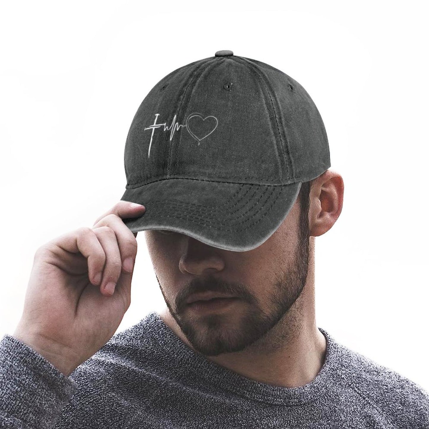 JOC Washed Denim Baseball Cap 2305102581