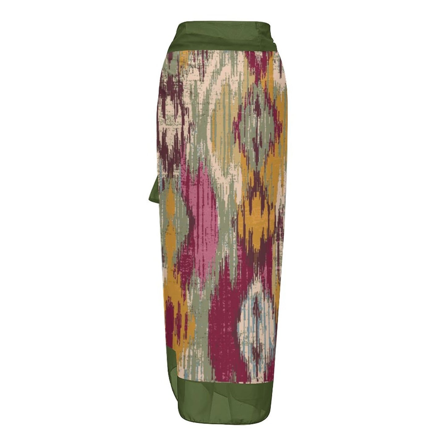 Casual Printed One-Piece Swimsuit And Cover Up 2305102394