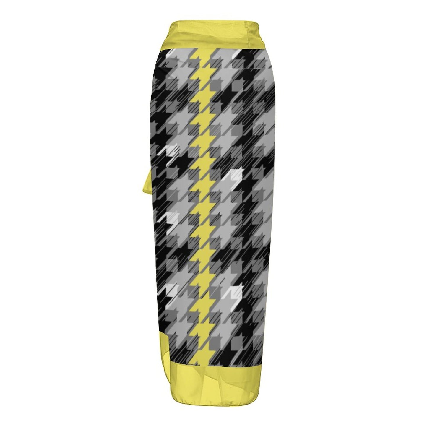 Casual Printed One-Piece Swimsuit And Cover Up 2305102484