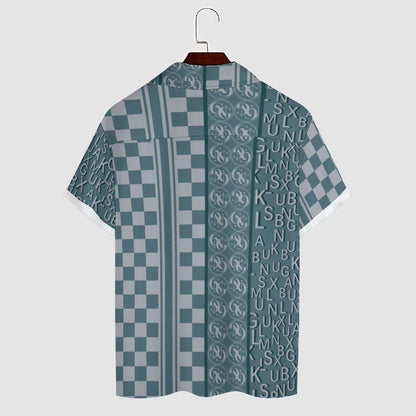 Men's Hawaiian Casual Short Sleeve Shirt 2305101704