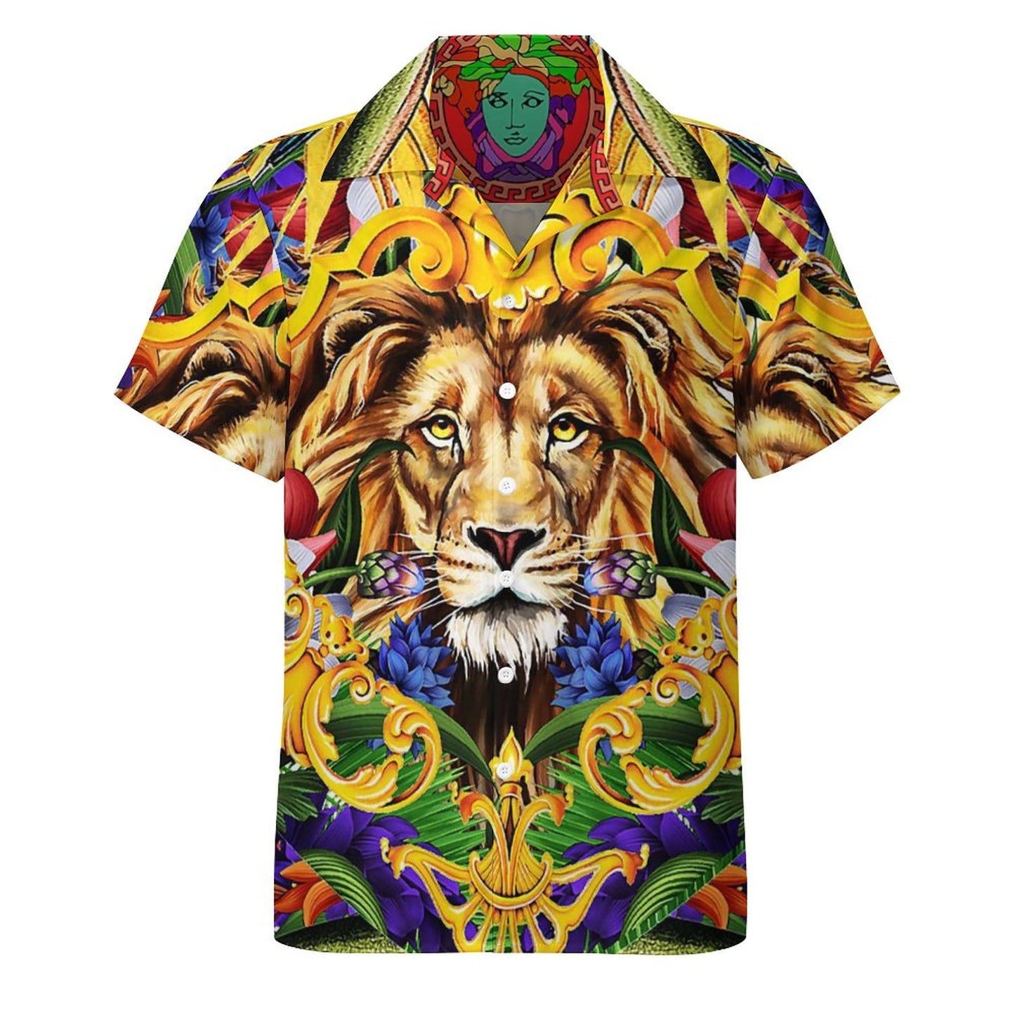 Men's Hawaiian Print Casual Shirt 2304105591
