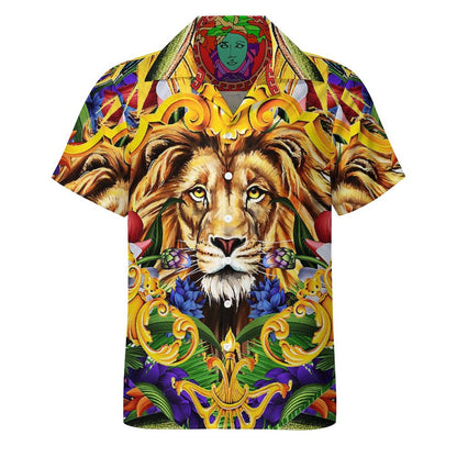Men's Hawaiian Print Casual Shirt 2304105591