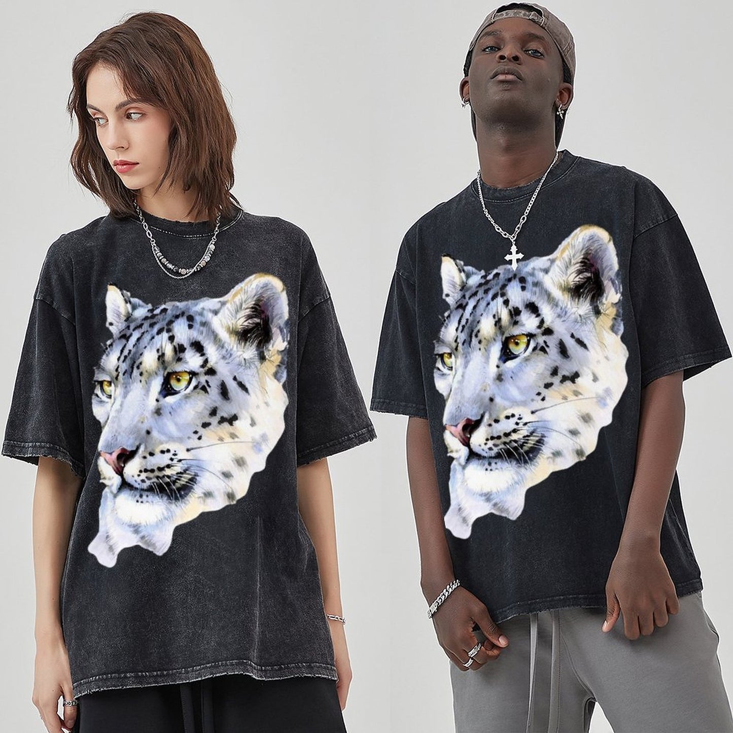 Unisex Vintage Solid Wash T-Shirts 2305101625