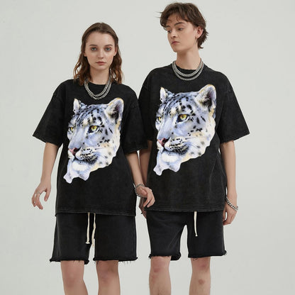 Unisex Vintage Solid Wash T-Shirts 2305101625