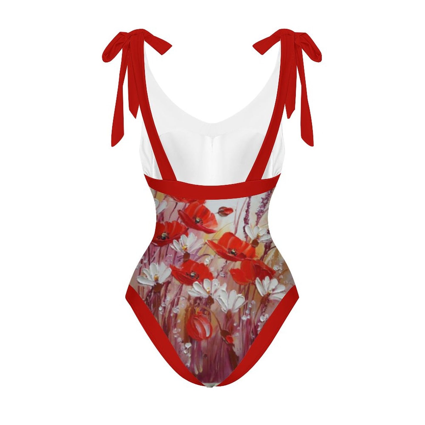 Casual Printed One-Piece Swimsuit And Cover Up 2305102660