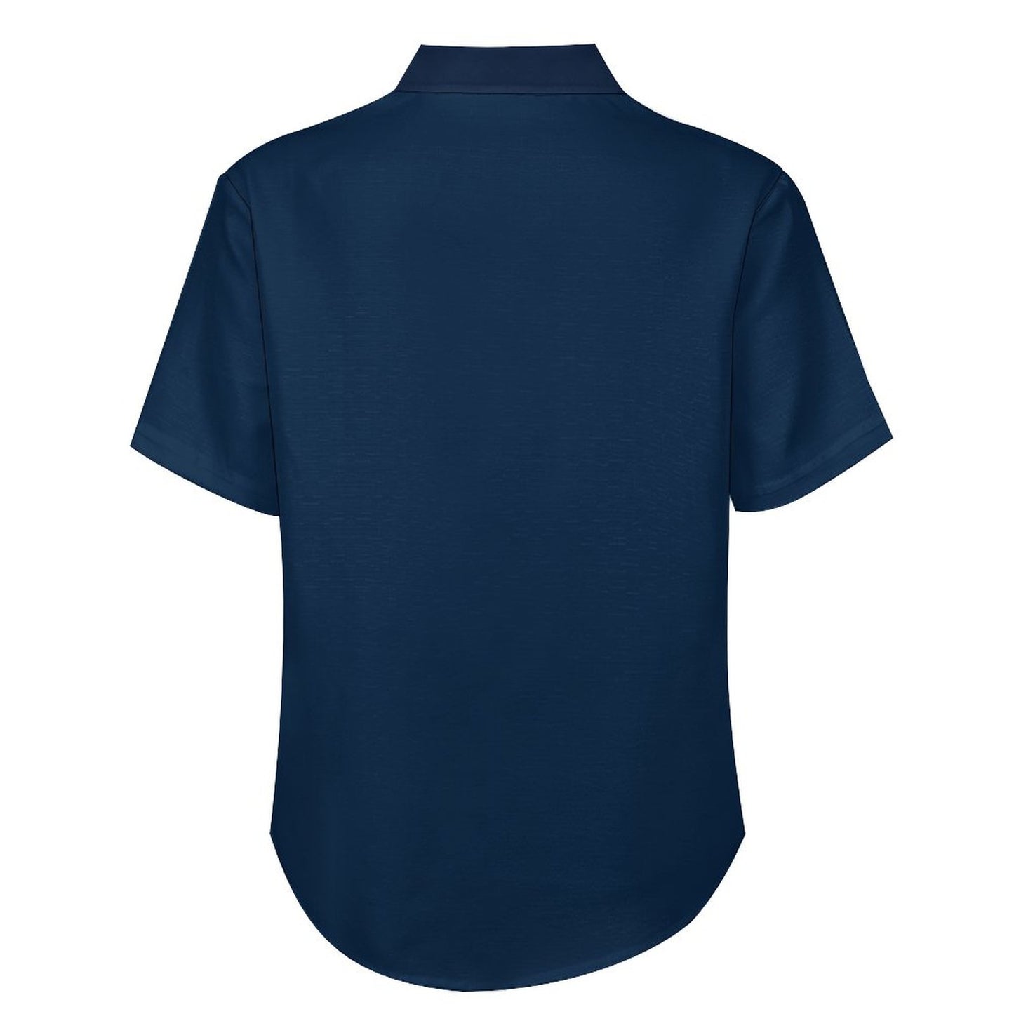 Men's Geometric Stripe Print Front Button Soft Breathable Chest Pocket Casual Shirt