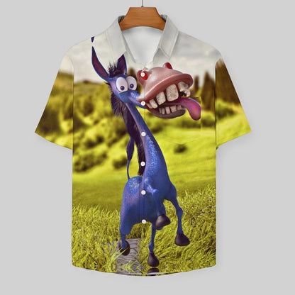 Men's Hawaiian Casual Short Sleeve Shirt 2306103348