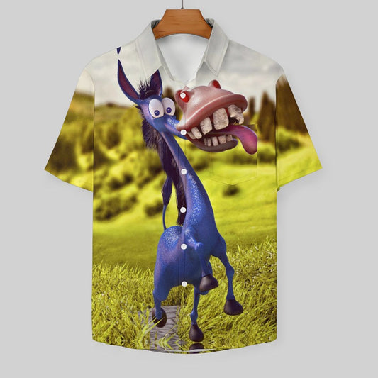 Men's Hawaiian Casual Short Sleeve Shirt 2306103348