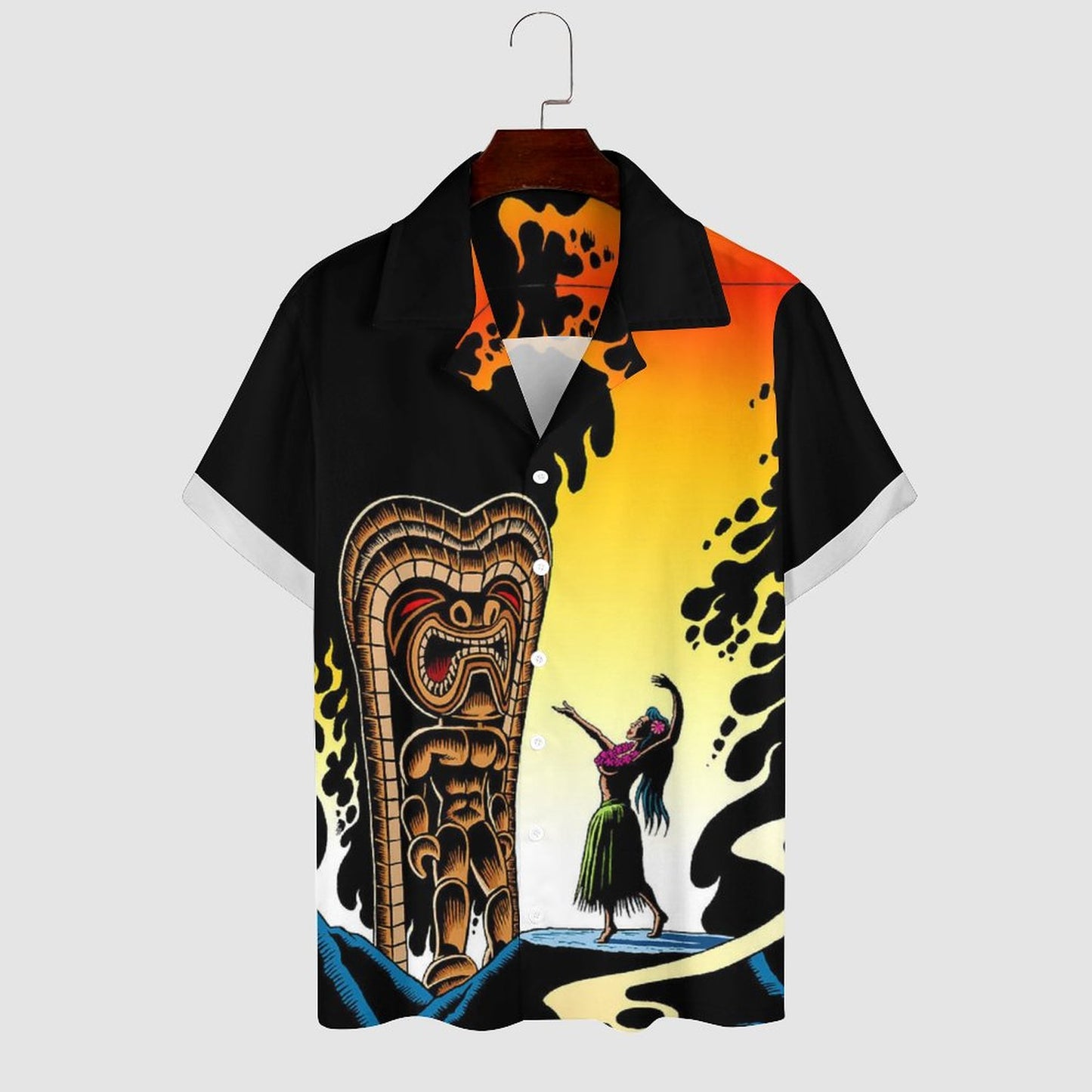 Men's Hawaiian Casual Short Sleeve Shirt 2305102384