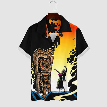Men's Hawaiian Casual Short Sleeve Shirt 2305102384