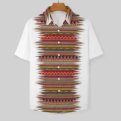 Men's Fashion Casual Printed Short Sleeve Shirts 2306101505