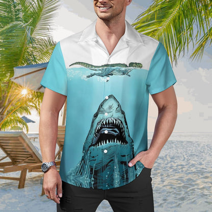 Men's Hawaiian Print Casual Shirt 2304105227