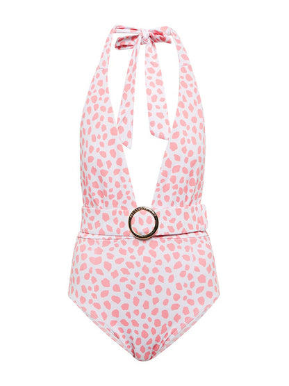 Geometric Print One Piece Swimsuits and Kimono