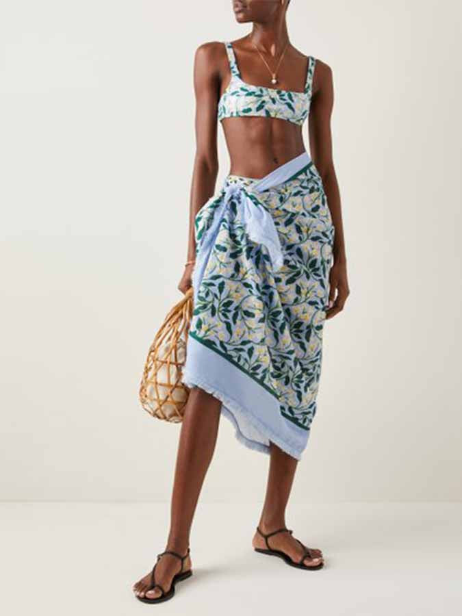 Fashion Split Bikini  and Cover Up