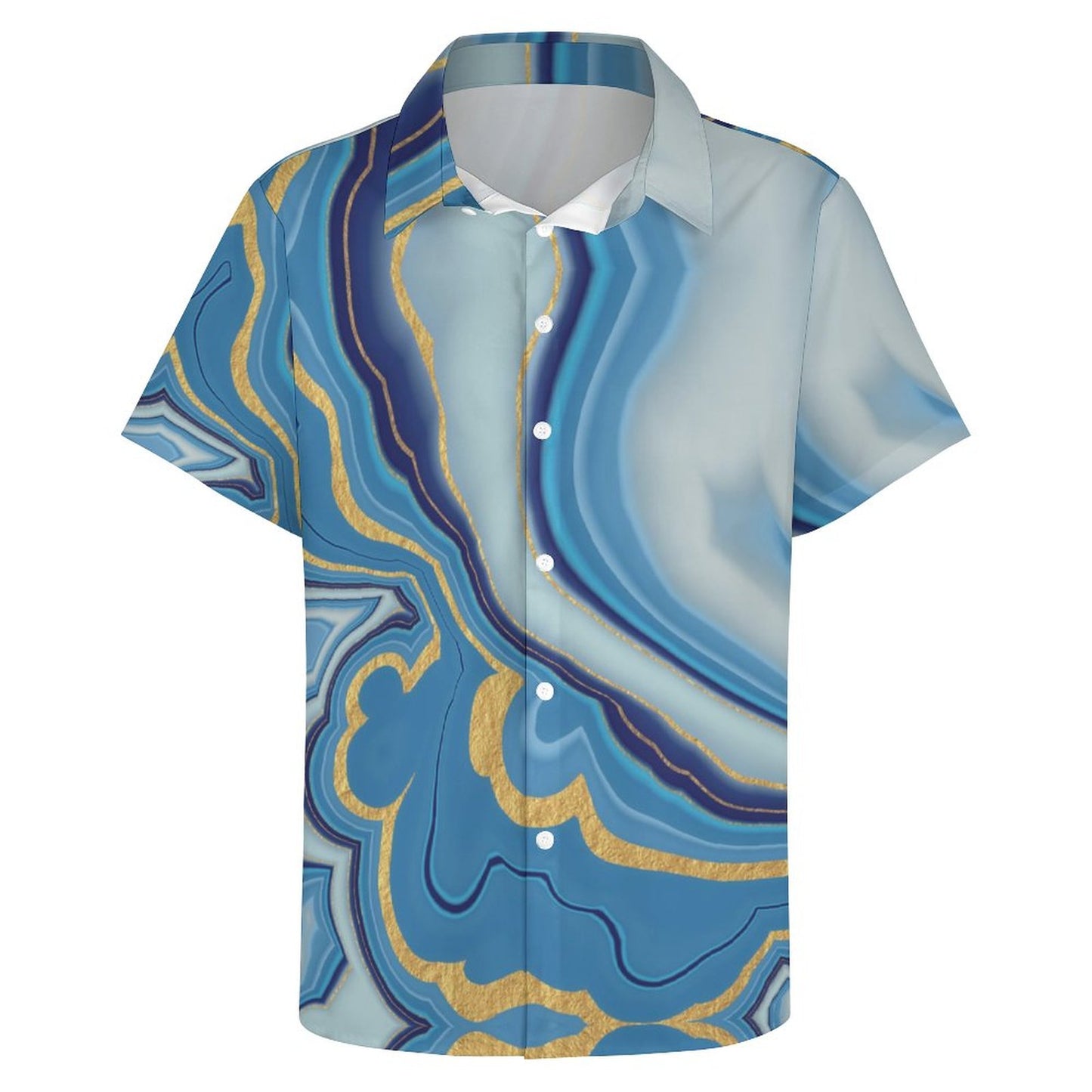 Men's Hawaiian Print Resort Shirt 2305102186