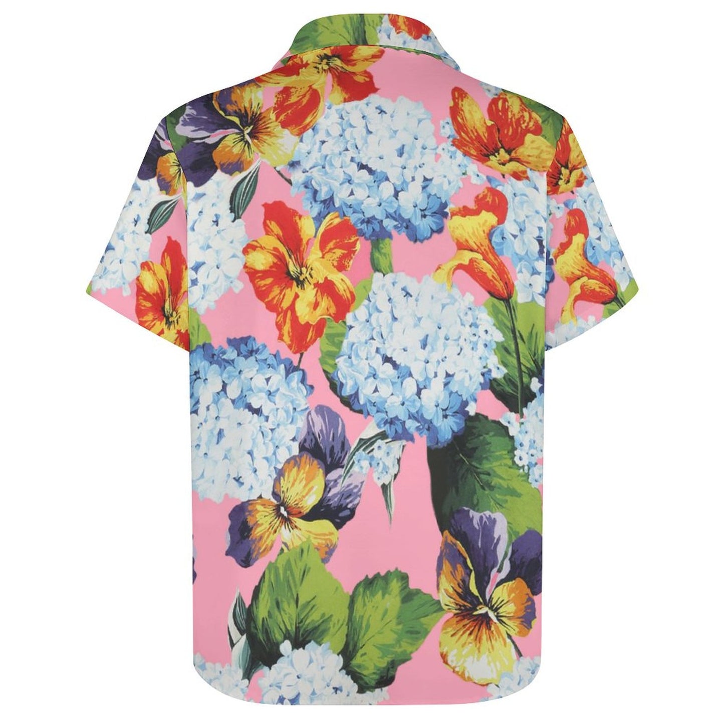 Men's Fashion Casual Printed Short Sleeve Shirts 2305107081