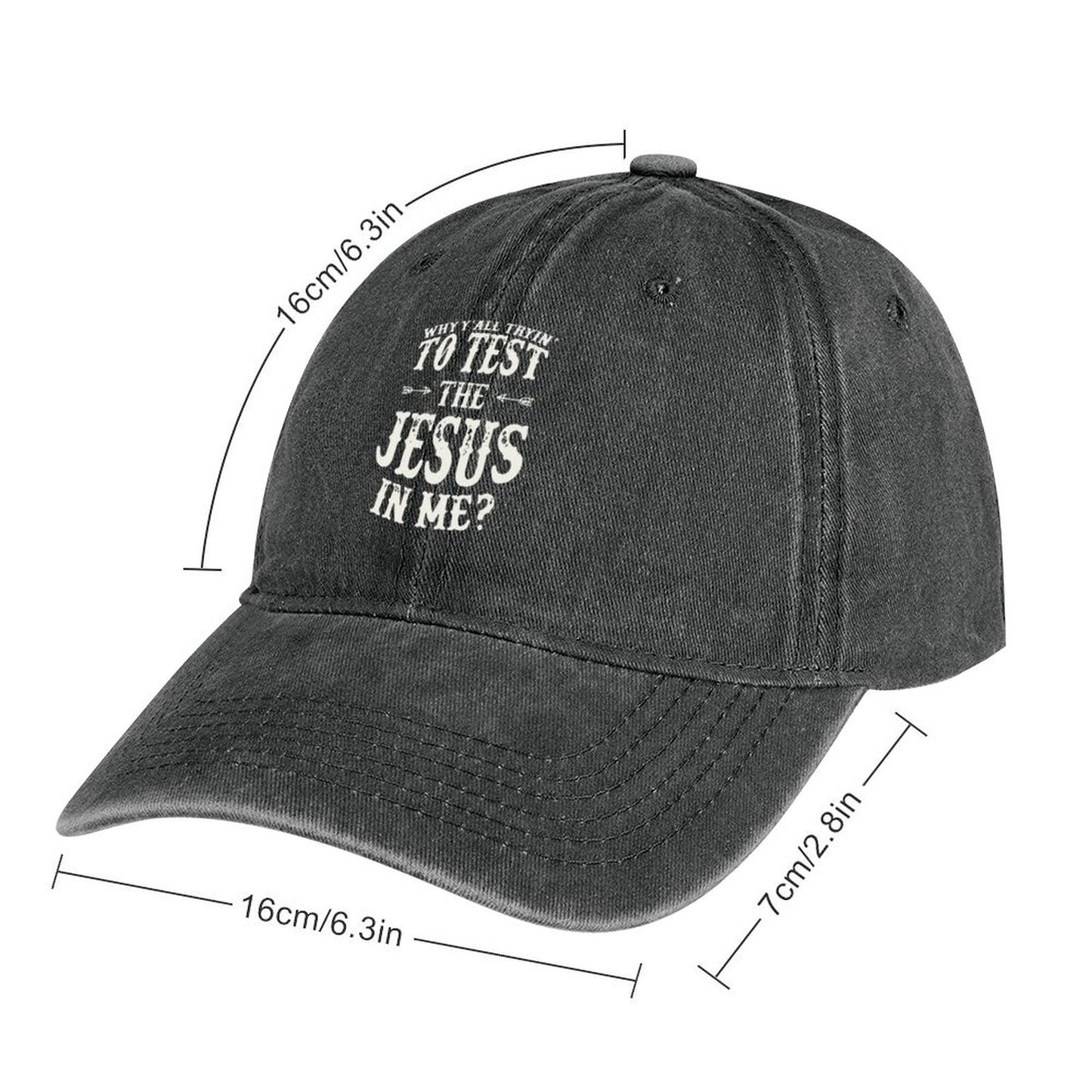JOC Washed Denim Baseball Cap 2305103316