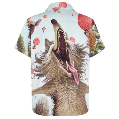 Men's Fashion Casual Printed Short Sleeve Shirts 2306100801