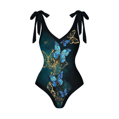 Casual Printed One Piece Swimsuit And Cover Up 2306101699