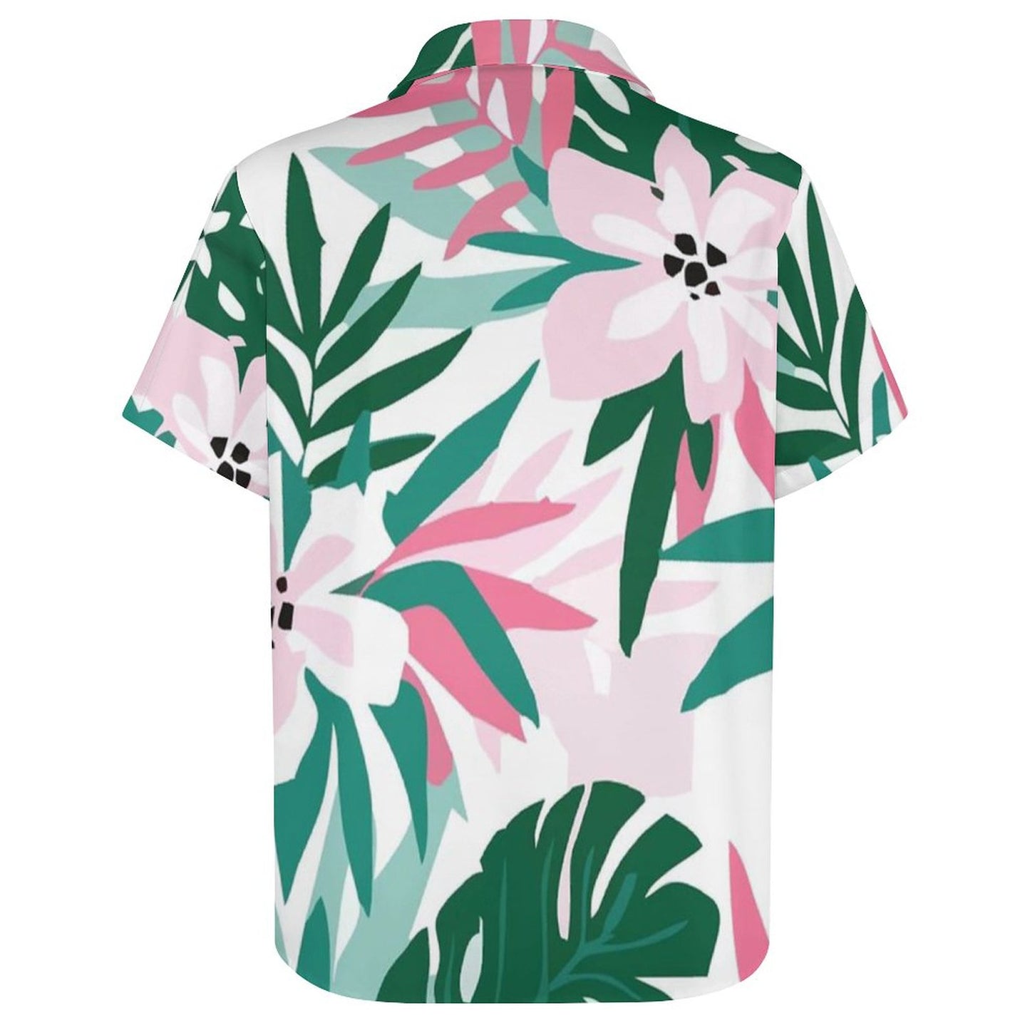 Men's Hawaiian Print Resort Shirt 2305101547