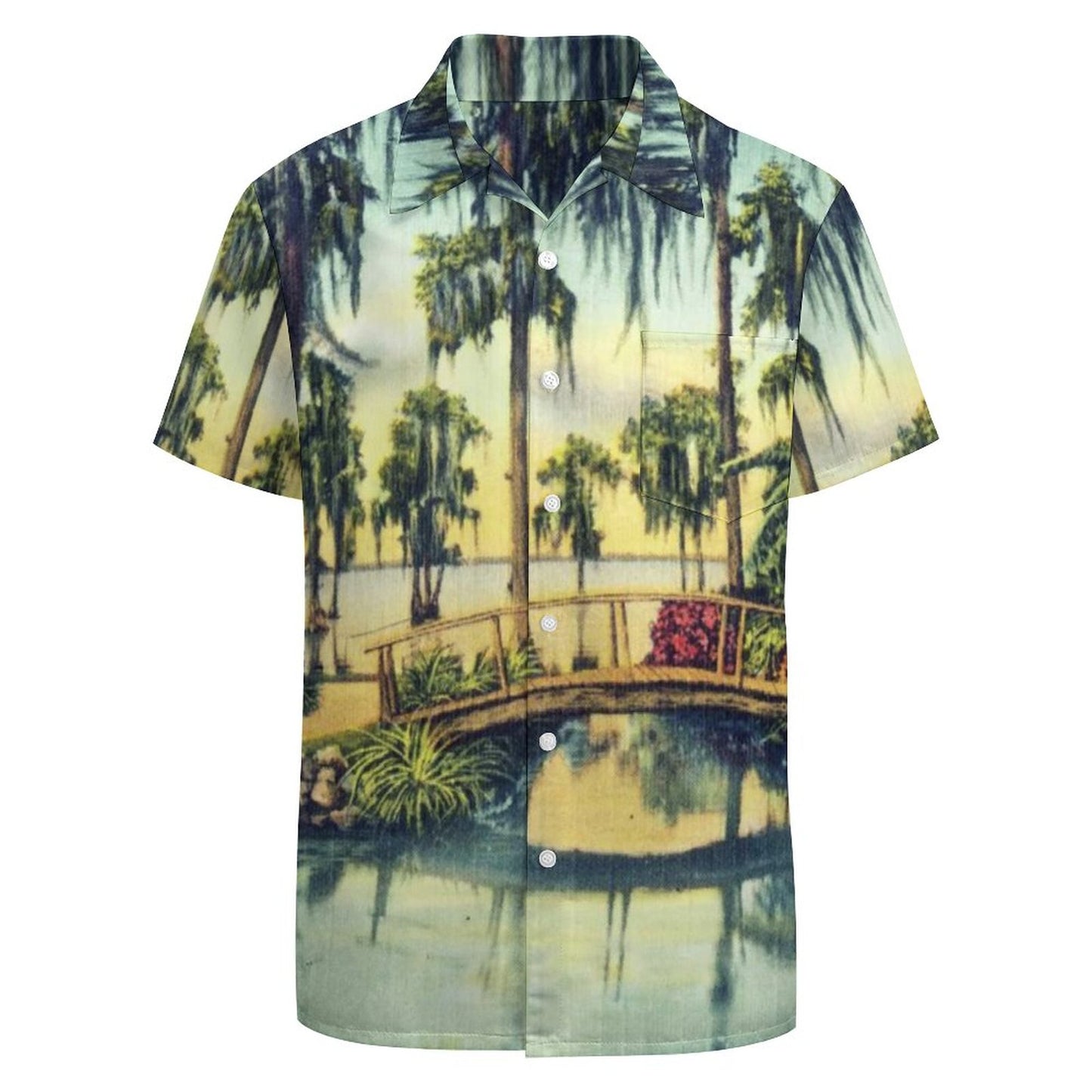 Men's Hawaiian Casual Short Sleeve Shirt 2306100922