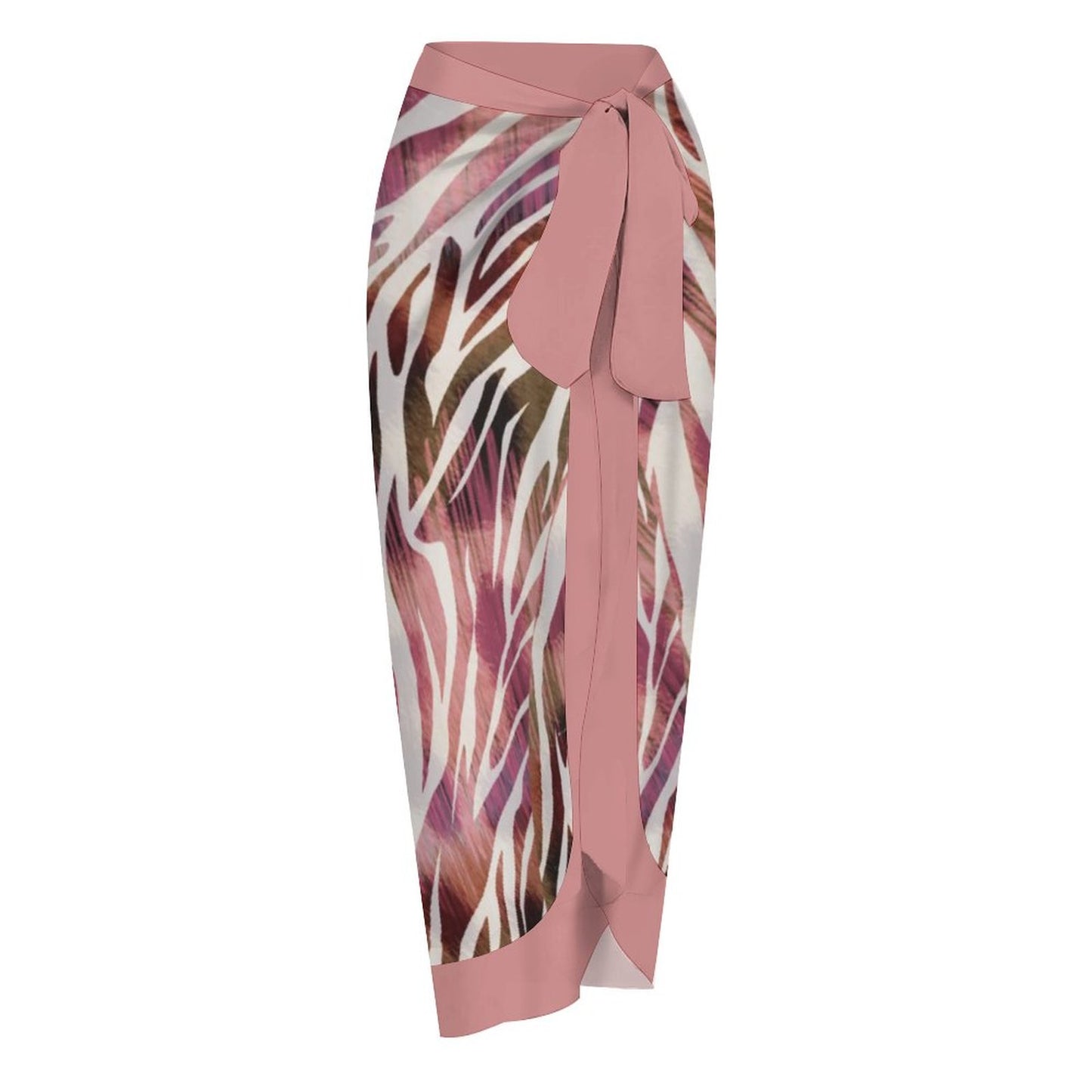 Casual Printed One-Piece Swimsuit And Cover Up 2305102669