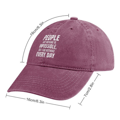 JOC Washed Denim Baseball Cap 2305103304